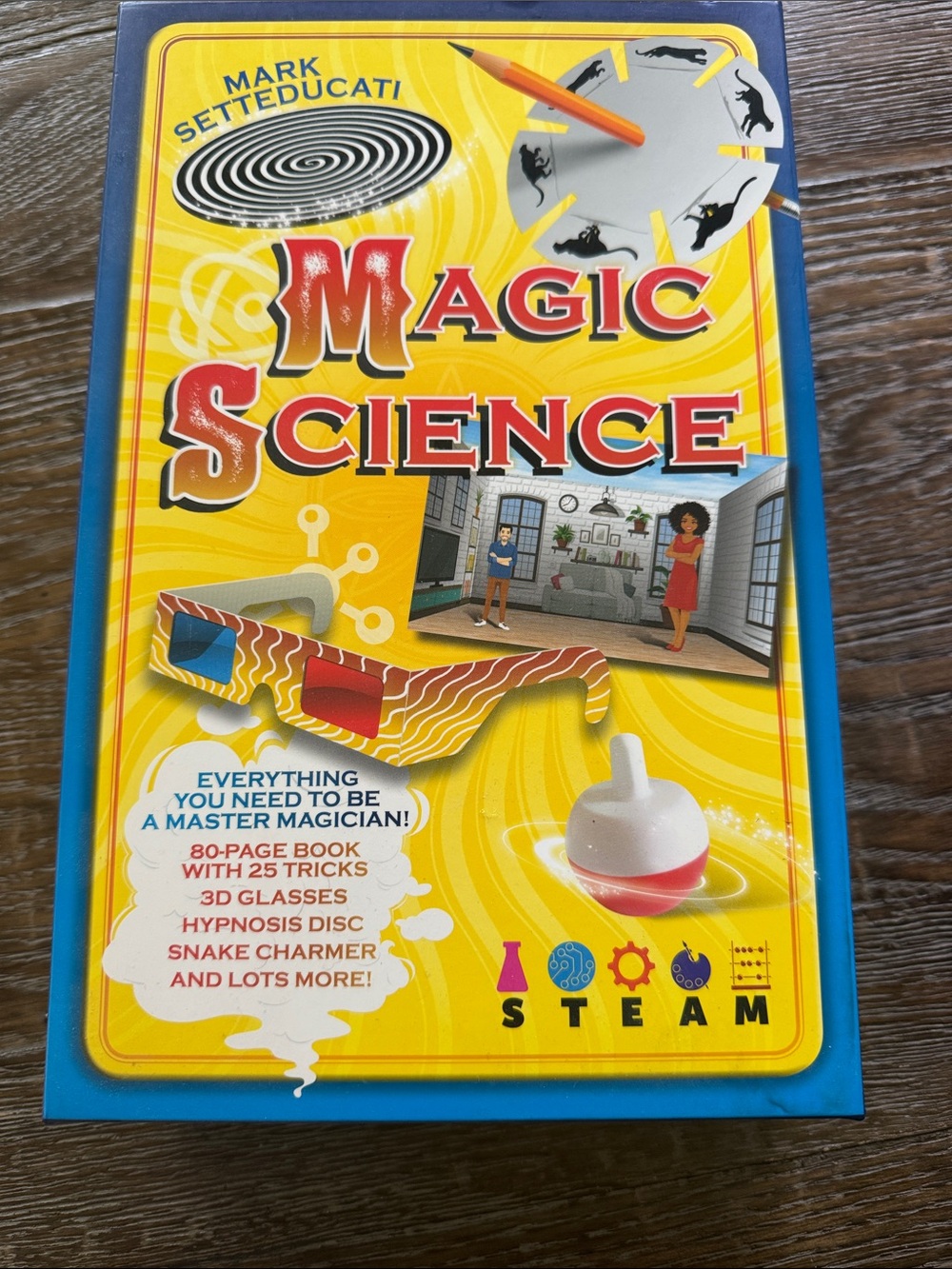 Magic Science Kids Learning Kit - Yellow & Blue